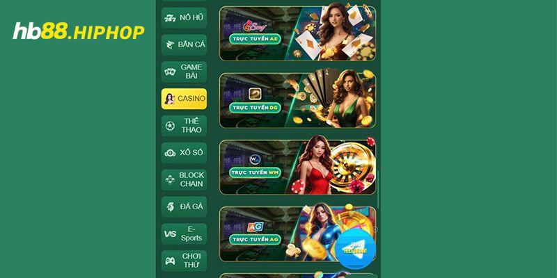 Các nhà cung cấp Live casino đẳng cấp nhất 