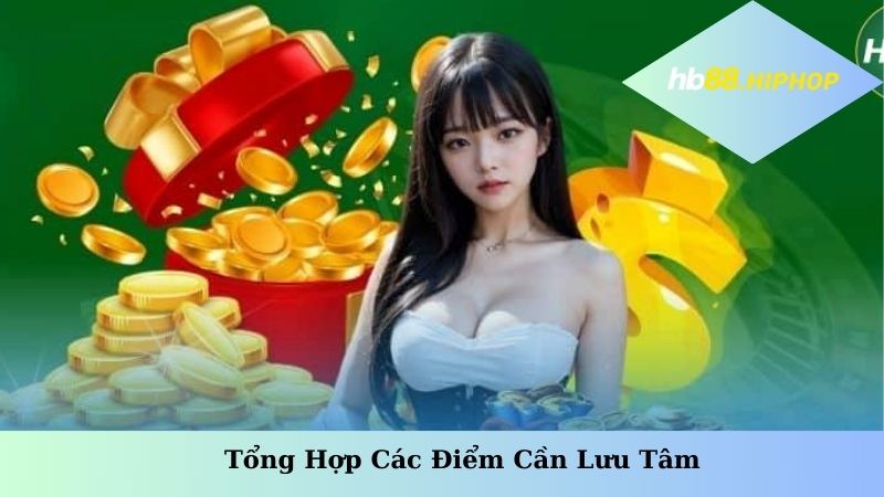 Tổng hợp các điểm cần lưu tâm